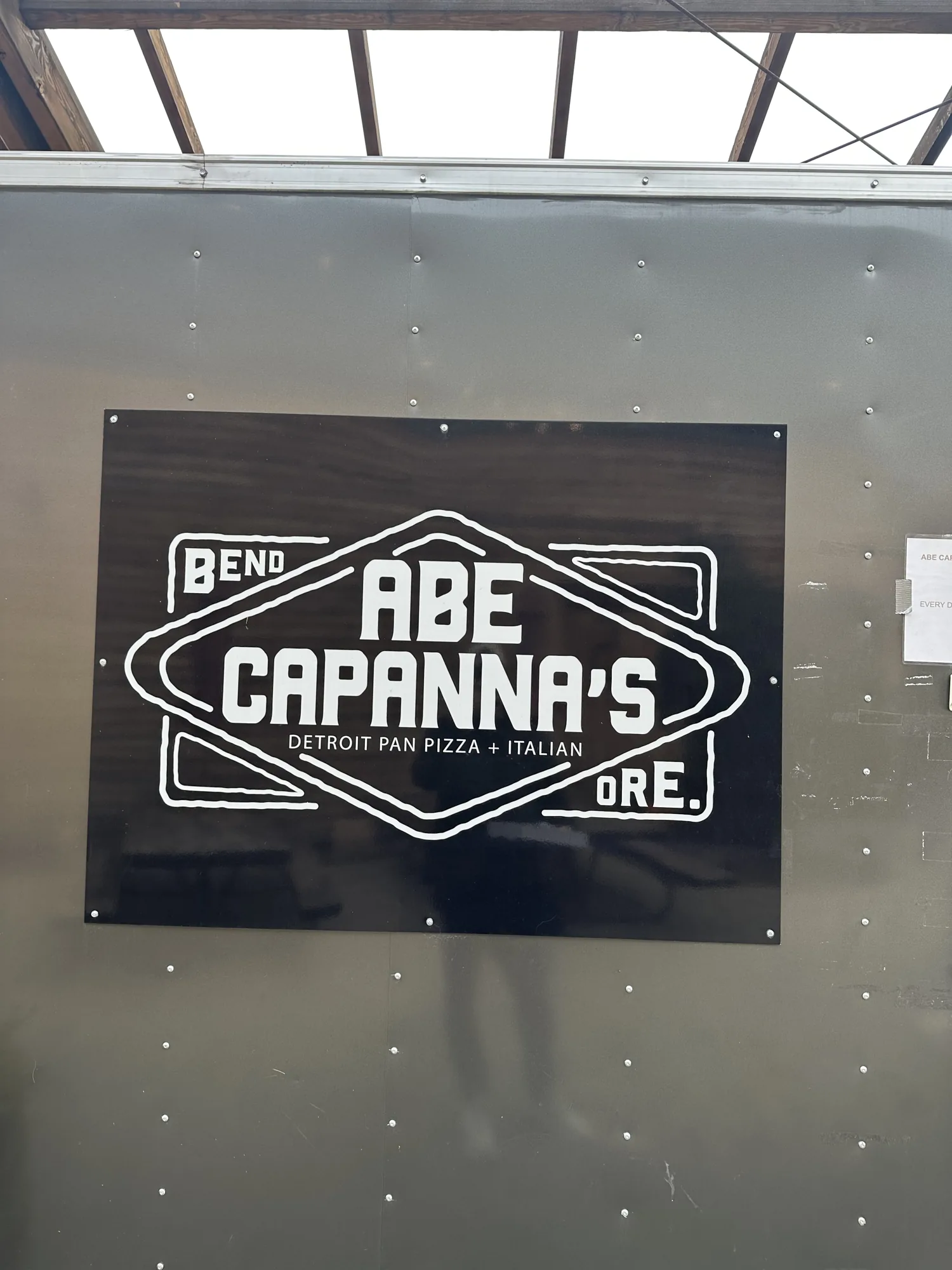 Local service vehicle in Bend, Oregon