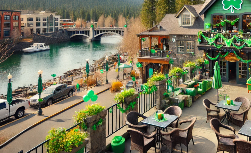 St. Patrick’s Day celebration in Bend, Oregon