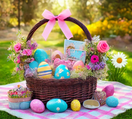 Easter in Bend, Oregon in spring